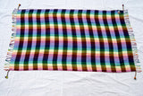Isis striped rainbow cotton Sarong by Tahrir Scarf